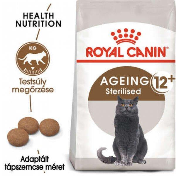 Royal Canin Ageing Sterilised 12+ | Ivartalanított idős macska száraz táp 4
kg