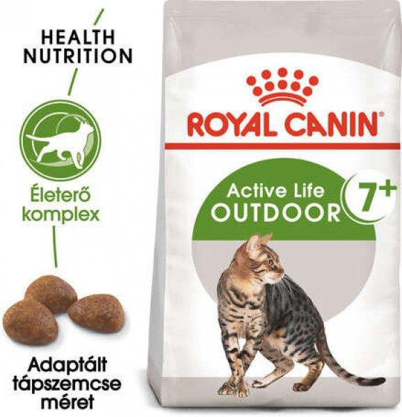 Royal Canin Outdoor 7+ | Szabadba gyakran kijáró, aktív idősödő macska
száraztáp 10 kg