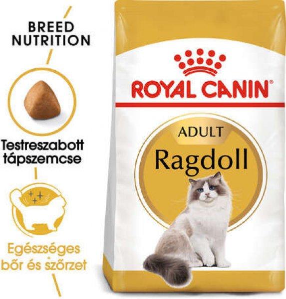 Royal Canin Ragdoll Adult - Ragdoll felnőtt macska száraz táp (2 x 2 kg) 4 kg