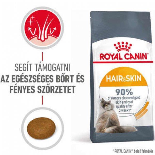 Royal Canin Hair & Skin Care - Száraz táp felnőtt macskák részére a szebb
szőrzetért és az egészséges bőrért 10 kg