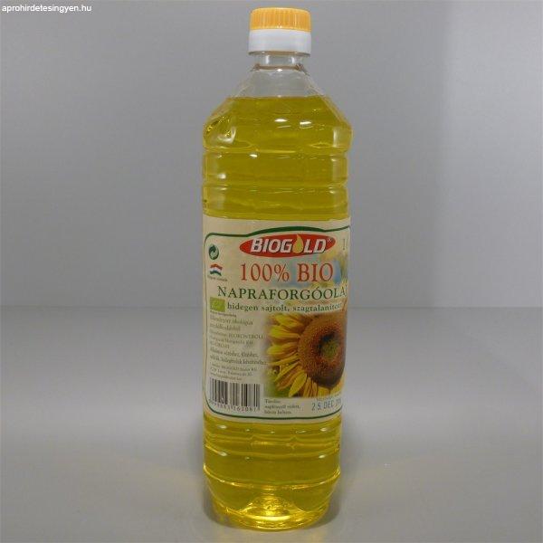 Biogold bio napraforgó olaj szagtalan 1000 ml