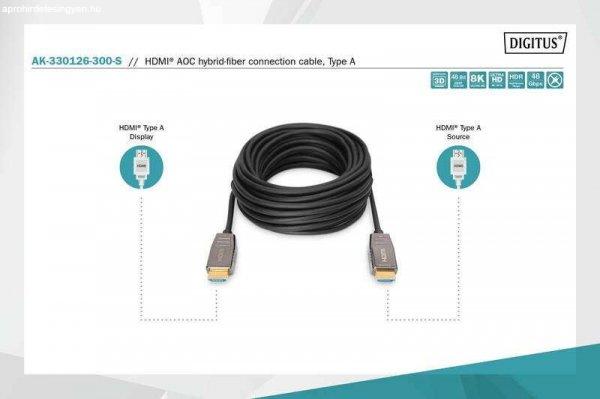 ASSMANN Electronic AK-330126-300-S HDMI kábel 30 M HDMI A-típus (Standard)
Fekete