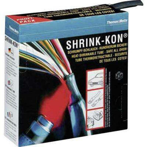 Adagoló doboz, Shrink-Kon® 2:1 6 m fekete 6 m Thomas & Betts