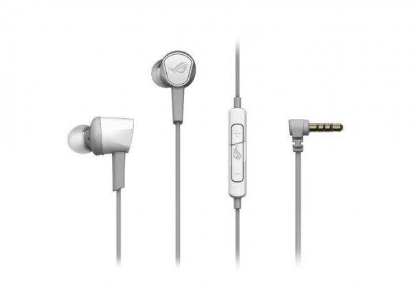 ASUS ROG Cetra II Core In-Ear Gaming mikrofonos fülhallgató fehér