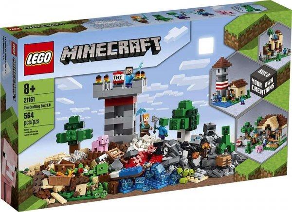 Lego Minecraft 21161 Crafting láda 3.0