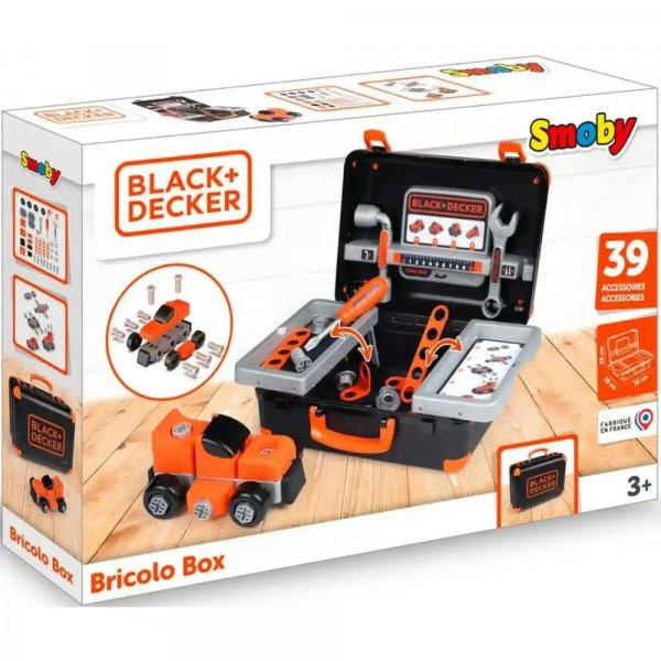 Smoby Black & Decker Bricolo játék szerszámostáska szerszámokkal
