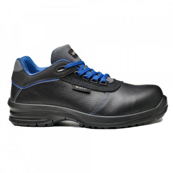 BASE Izar munkavédelmi cipő S3 CI SRC (fekete/kék 40)