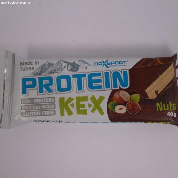 Max Sport protein nápolyi szelet mogyorós gluténmentes 40 g