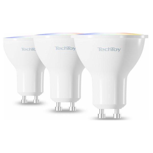 TechToy Smart Bulb RGB 4.7W GU10 ZigBee 3pcs készlet - PC