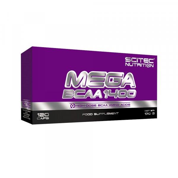 Scitec Nutrition Mega BCAA 1400 120 kapszula