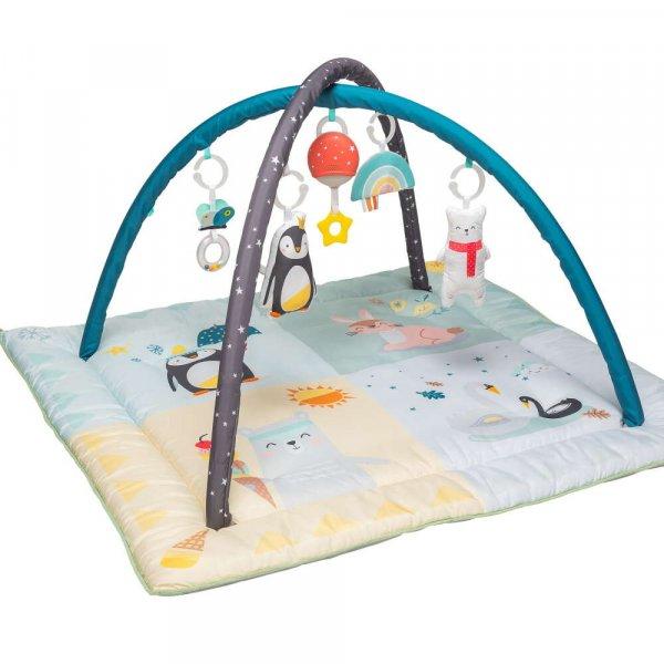 Taf Toys 12565 interaktív Játszószőnyeg játékhíddal - Északi- sark
#kék-sárga