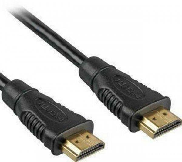 PremiumCord kphdme15 HDMI High Speed + Ethernet 15 m fekete kábel