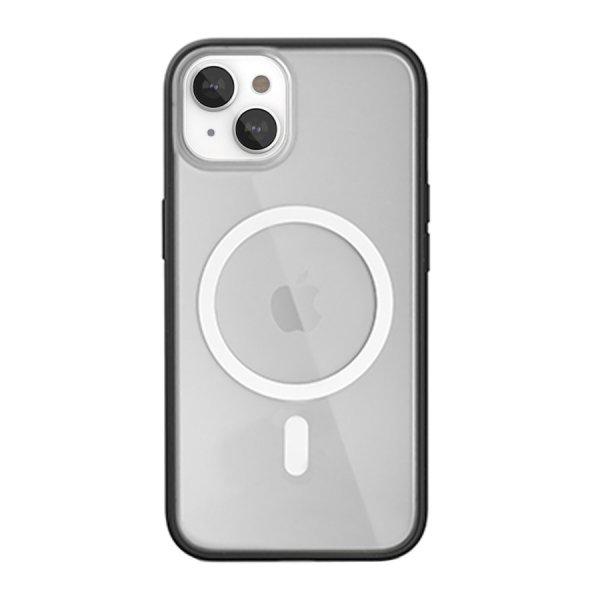Woodcessories Clear Apple iPhone 14 Plus MagSafe Tok - Átlátszó/Fekete