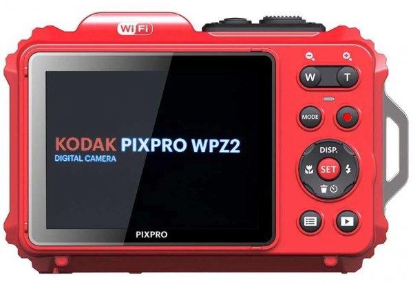 Kodak Pixpro WPZ2 Digitális fényképezőgép + 1x Akku - Piros