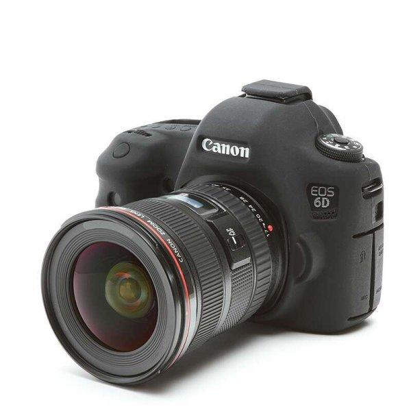 EasyCover Szilikon tok Canon EOS 6D II Fényképezőgéphez - Fekete