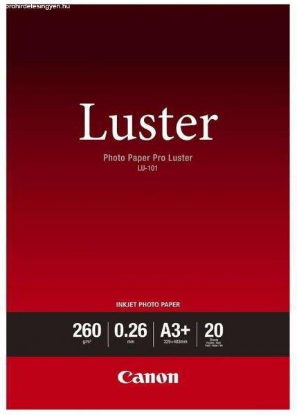 Canon LU-101 Pro Luster A3+ fotópapír (20 db/csomag)