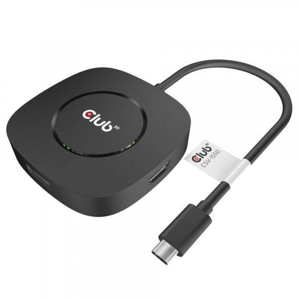 Club3D CSV-1550 Dokkoló USB-C eszközökhöz