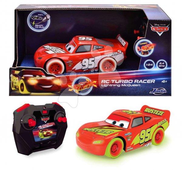 Jada Toys RC Verdák Glow Racers - Vilám McQueen