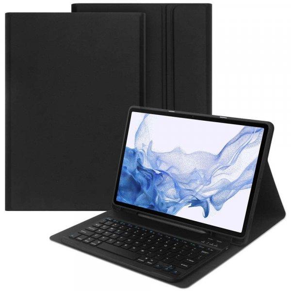 Samsung Galaxy Tab S8+ Plus/S7+ Plus/S7 FE 12.4 Tech-Protect Sc Pen tablet tok,
Fekete