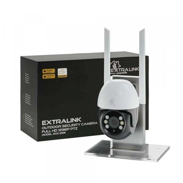 Extralink EX.30103 biztonsági kamera Gömbölyű IP biztonsági kamera Beltéri
és kültéri 2304 x 1296 pixelek Fali