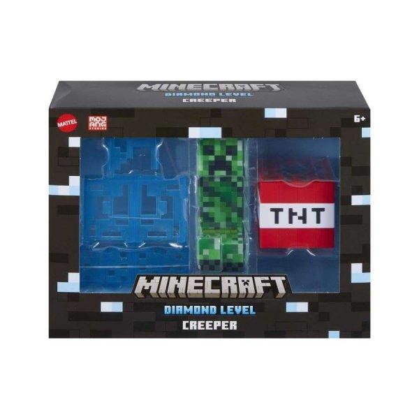 Mattel Minecraft Diamond Level Creeper akciófigura