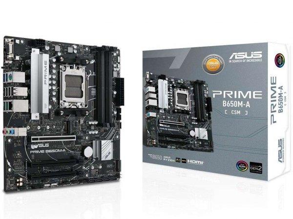 ASUS PRIME B650M-A-CSM AMD B650 Socket AM5 Micro ATX
