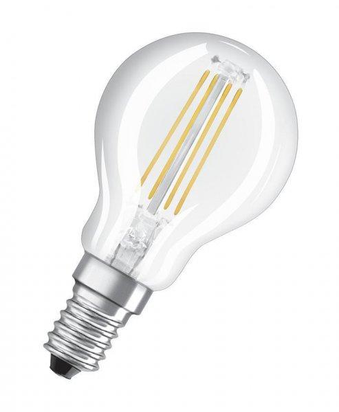 Égő Osram LED Fil 040 (Ean8720) Non-Dim, 4W/827 E14 2700K Value Classic P
