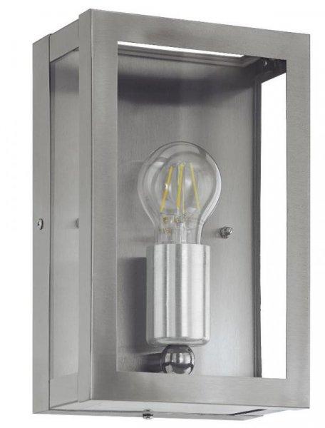 ALAMONTE kültéri fali lámpatest E27 1x60W IP44 áttetsző/üveg