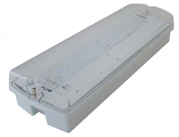 Led-es vészvilágító lámpatest IP65 állandó üzem/készenléti
