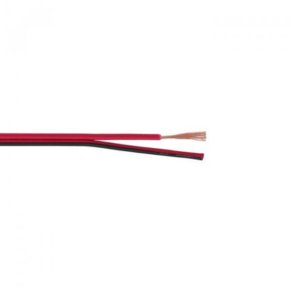 Vezeték LED szalaghoz, piros/fekete (2x0,15 mm2)
