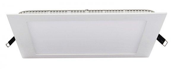 Négyzet alakú, süllyeszthető LED panel 220-240 VAC, 6 W, 490 lm, 120×120
mm, 4000 K, IP40, EEI=G