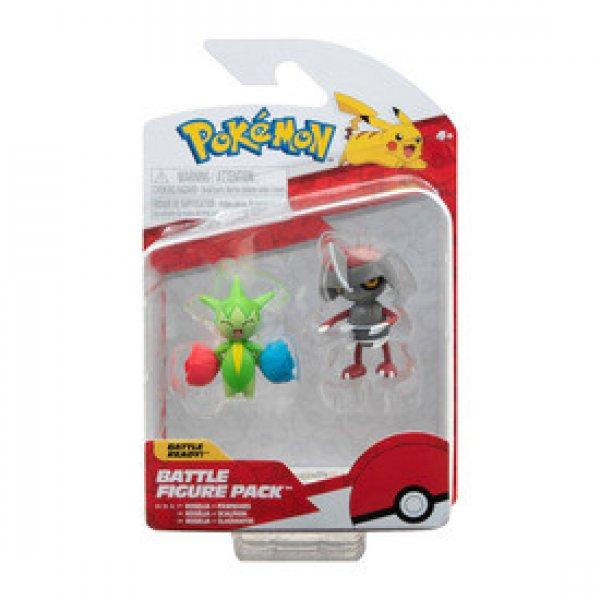 Pokémon figura csomag - Pawniard   Roselia 5 cm