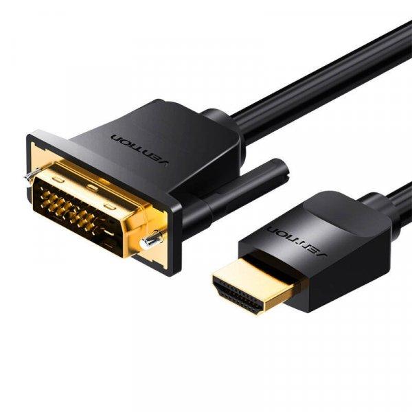 Szellőztetés ABFBJ 5 m HDMI-DVI kábel