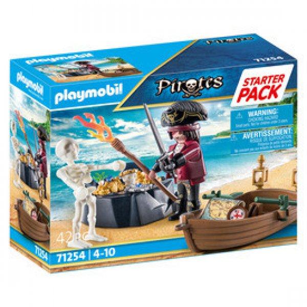 Playmobil: Starter Pack - Kalóz csónakkal