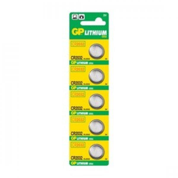 GP Lithium CR2032 gombelem