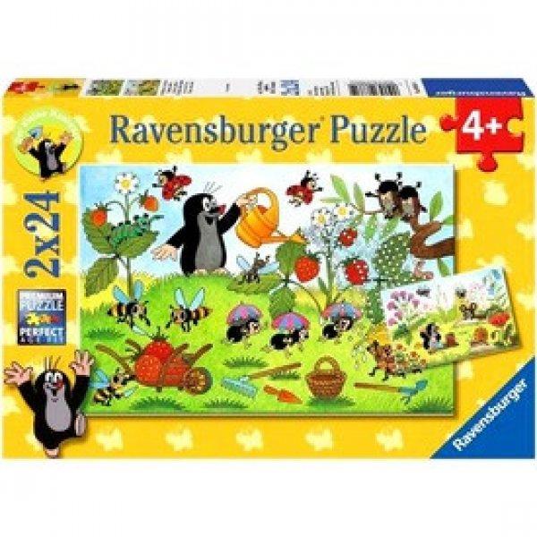 Ravensburger Kisvakond a kertben 2 x 24 db puzzle