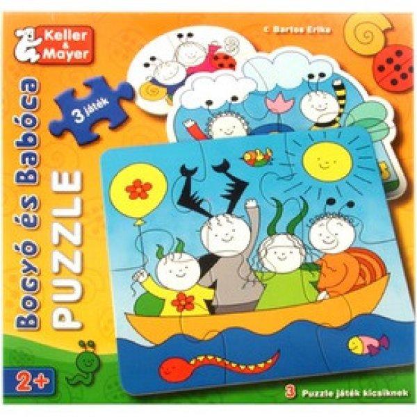 Bogyó és Babóca 2-4-6 darabos puzzle