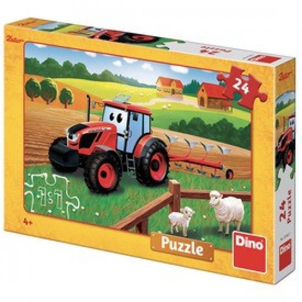Dino Puzzle 24 db - Zetor a traktor