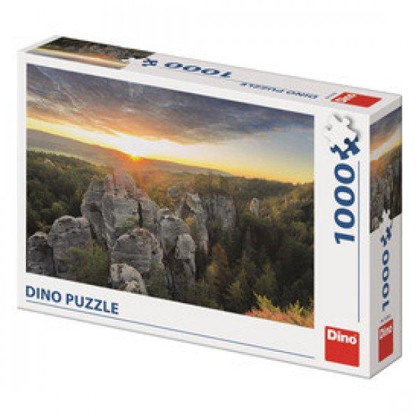 Dino Puzzle 1000 db - Sziklás hegység
