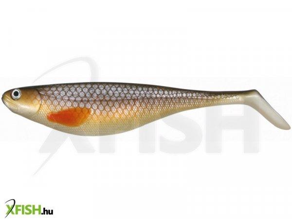 Konger Flat Shad Gumihal Spotted Roach 9.5cm 4db/csomag