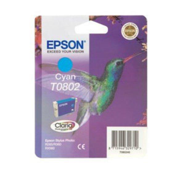 Epson T0802 Cyan tintapatron