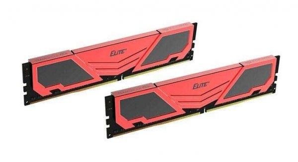 16GB 2666MHz DDR4 RAM Team Group Elite Plus fekete/piros CL19 (2x8GB)
(TPRD416G2666HC19DC01)