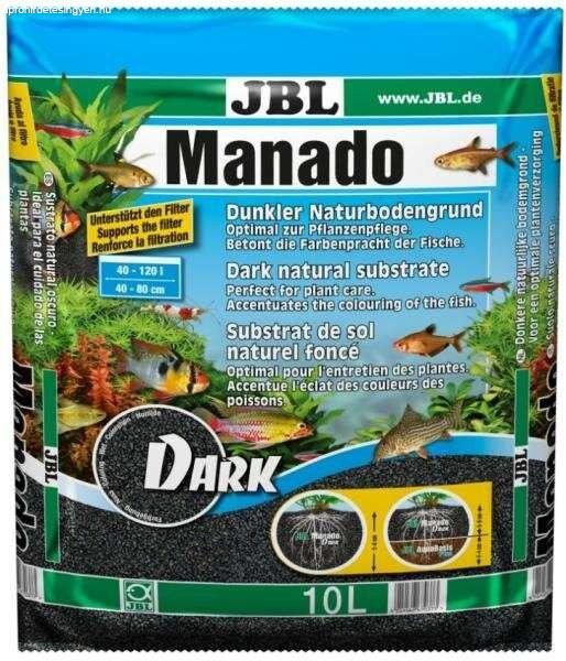 JBL Manado DARK akváriumtalaj 10 L speciális növénytáptalaj