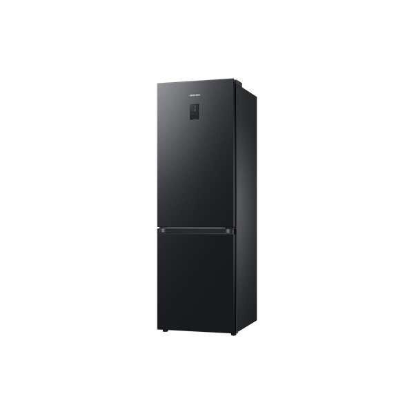 Samsung RB34C672DBN/EF kombinált hűtőszekrény, D energiaosztály, 344L, M:
185 cm, All Around Cooling, No Frost, Fekete