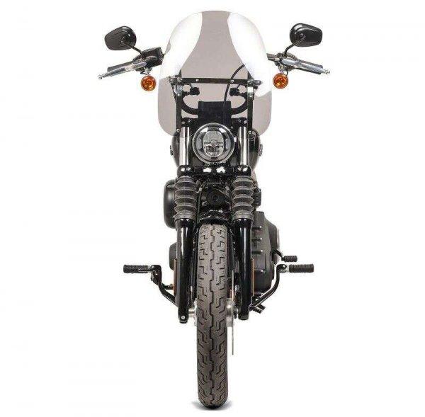 Motorkerékpár szélvédő, Yamaha XVS 1100/650 A Drag Star Classic számára,
Craftride CW1, Könnyű beszerelés, Univerzális, sötét füstjeihe
