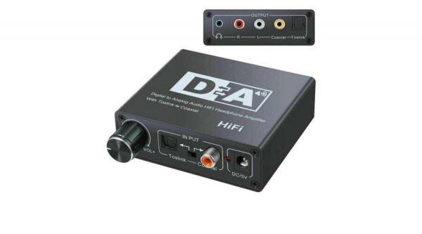 Digitális-Analóg Audio Konverter DAC, 32-192 KHz