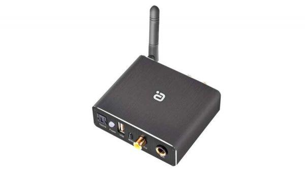 3 az 1-ben Bluetooth 5.0 audio vevő, DAC digitális analóg átalakító (3.5mm
/ RCA), USB Mp3 lejátszó