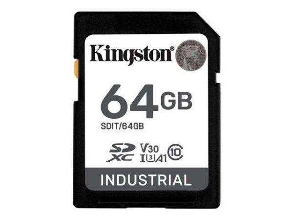 KINGSTON 64GB SDXC Industrial C10 UHS-I