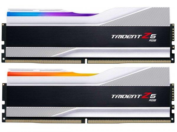 G.Skill 32GB / 8000 Trident Z5 RGB Silver DDR5 RAM KIT (2x16GB)