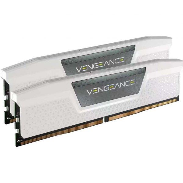 CORSAIR 32GB / 5600 VENGEANCE White DDR5 RAM Kit (2x16GB)